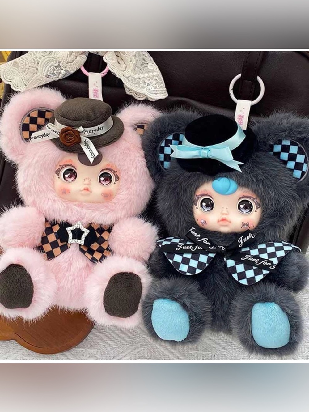 YAMSLAM Yumi Mido Bear Club Blind Box Vinyl Plush Doll Mystery Figure - Picture 3 of 8
